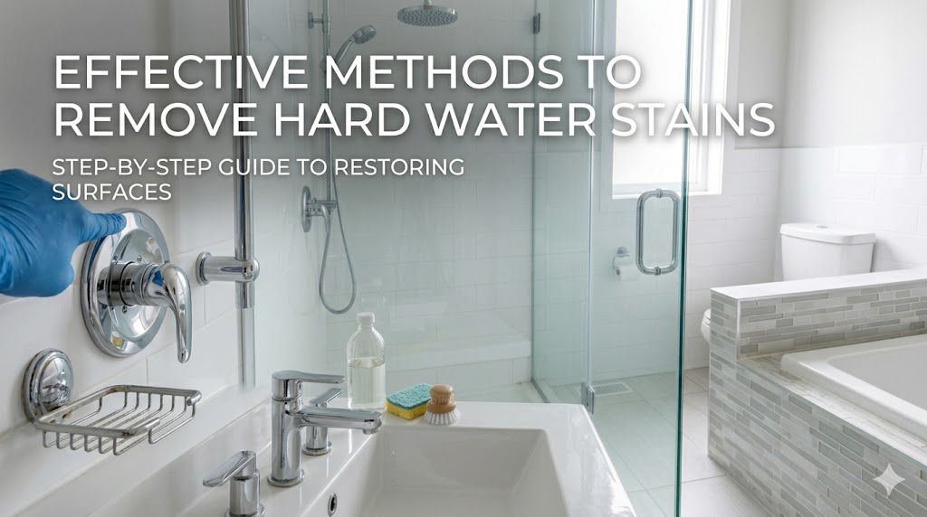 Effective Methods to Remove Hard Water Stains