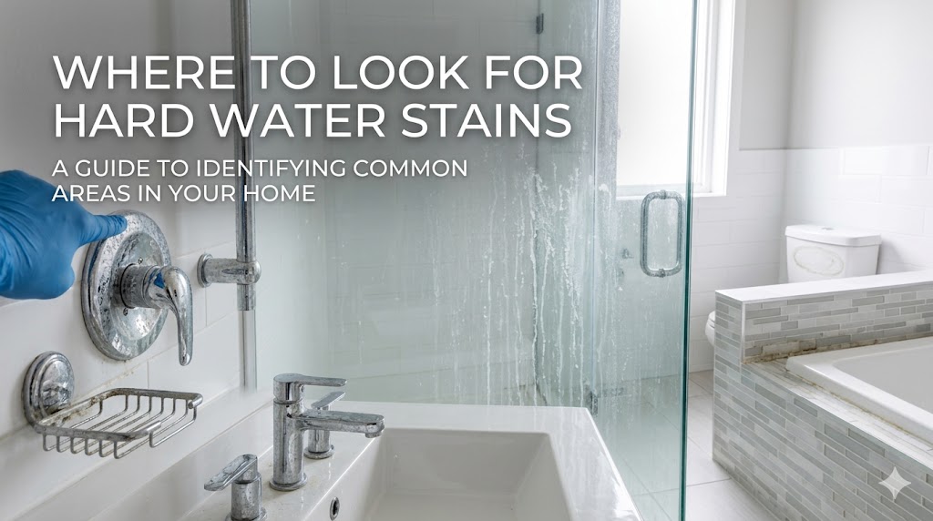 Where to Look for Hard Water Stains