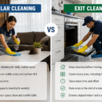 Exit Cleaning vs Regular Cleaning: What’s the Difference?