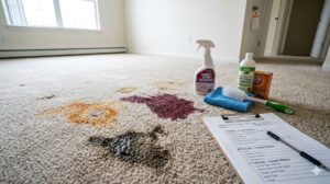 Top Carpet Stains That Fail Rental Inspections (And How to Remove Them)