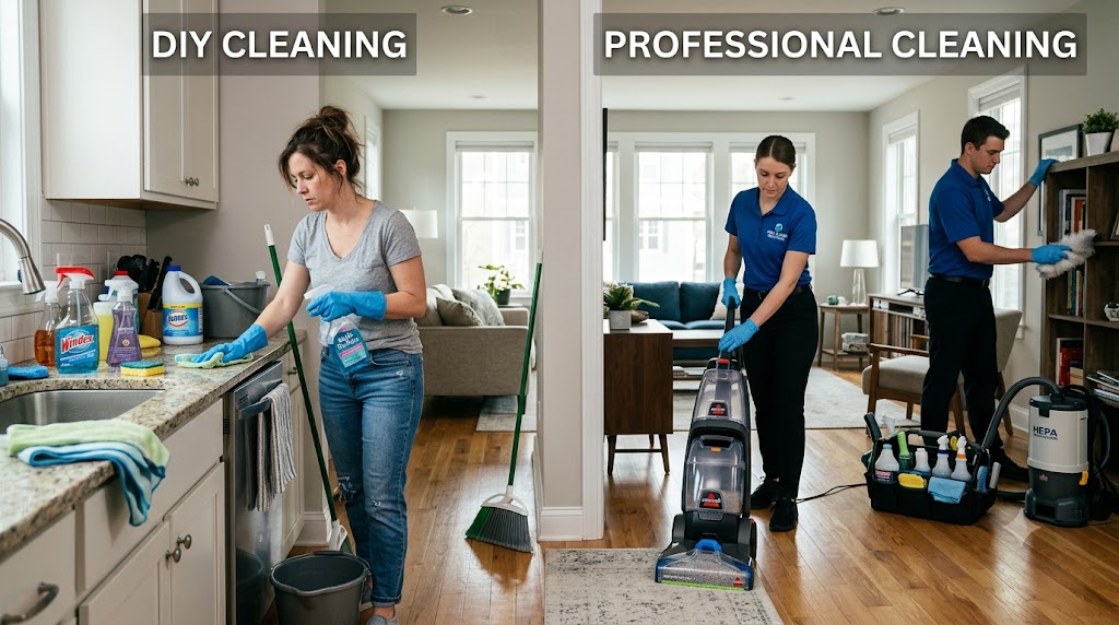 DIY vs Professional Cleaning