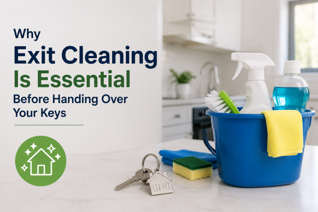 Why Exit Cleaning Is Essential Before Handing Over Your Keys