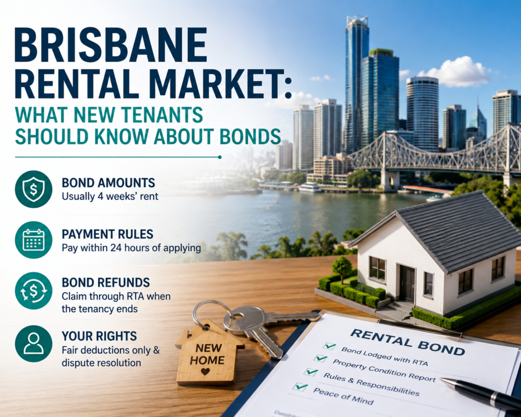 Brisbane Rental Market: What New Tenants Should Know About Bonds