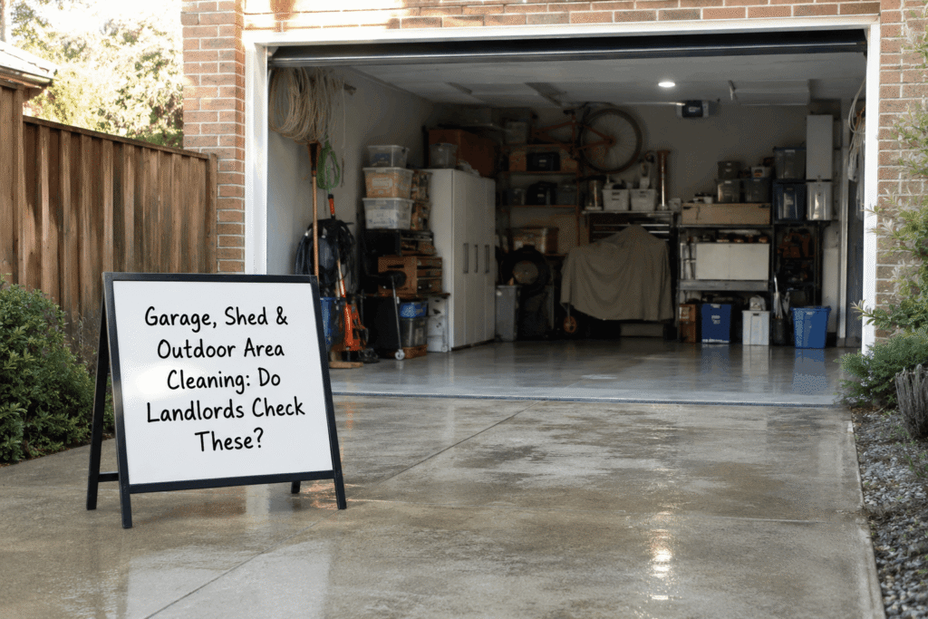 Garage, Shed & Outdoor Area Cleaning: Do Landlords Check These?